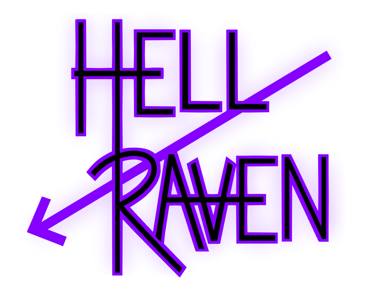 hell raven logo