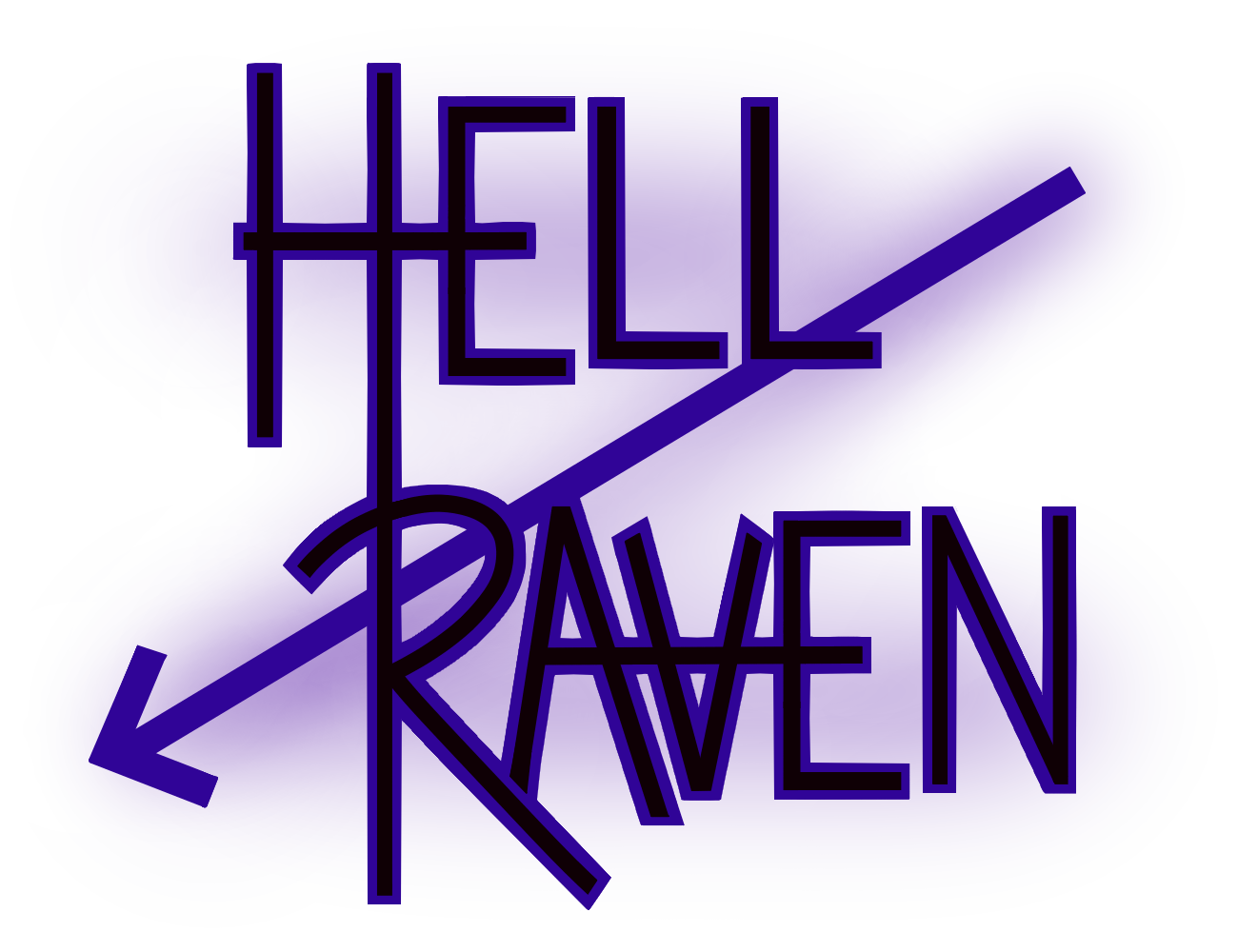 hell raven logo