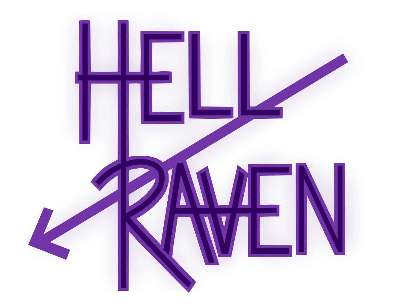 hell raven logo