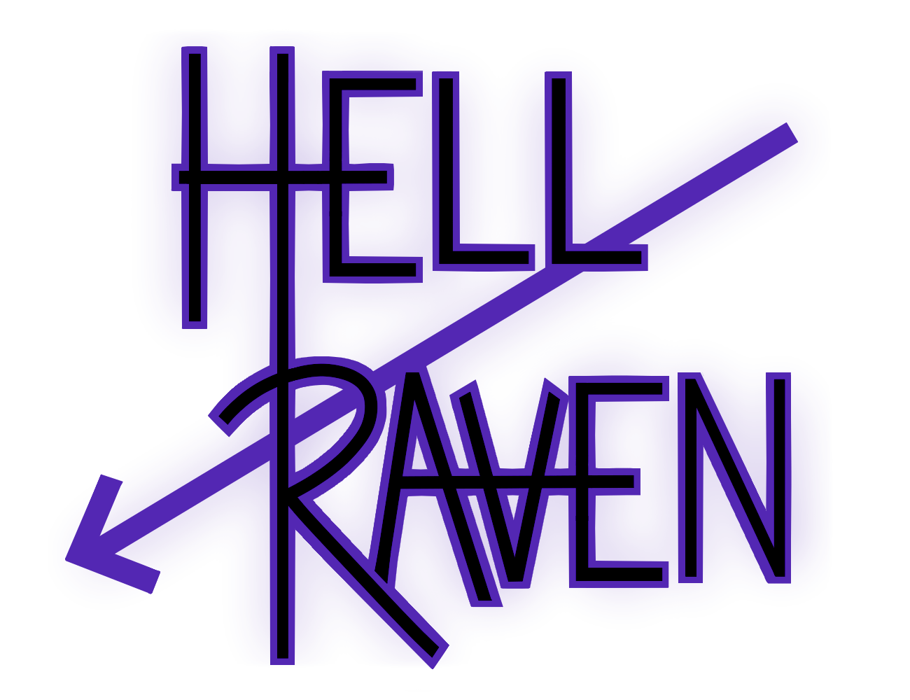 hell raven logo