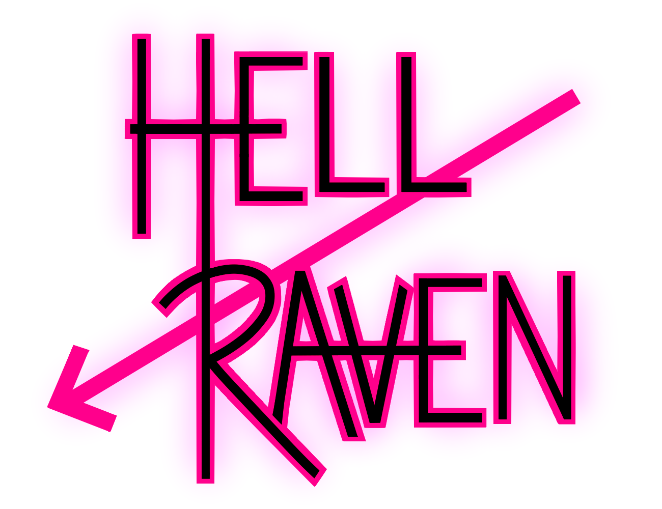 hell raven logo